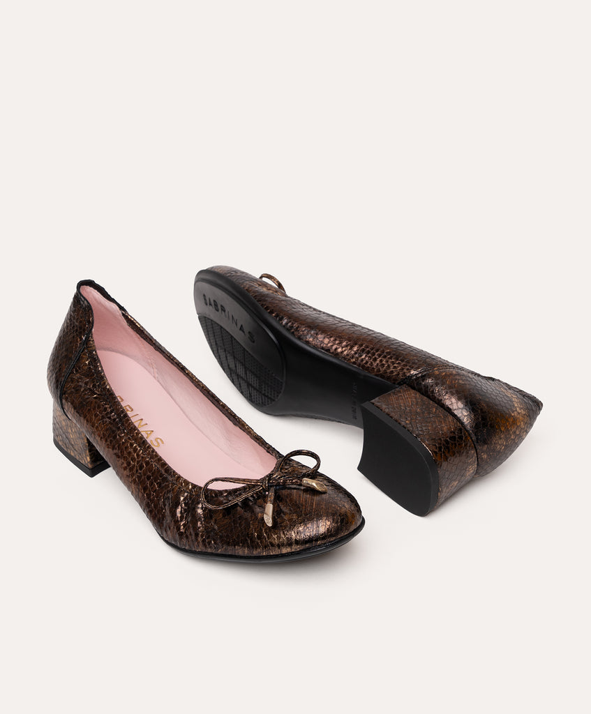 TINA SRA 93100 REPTIL BRONCE